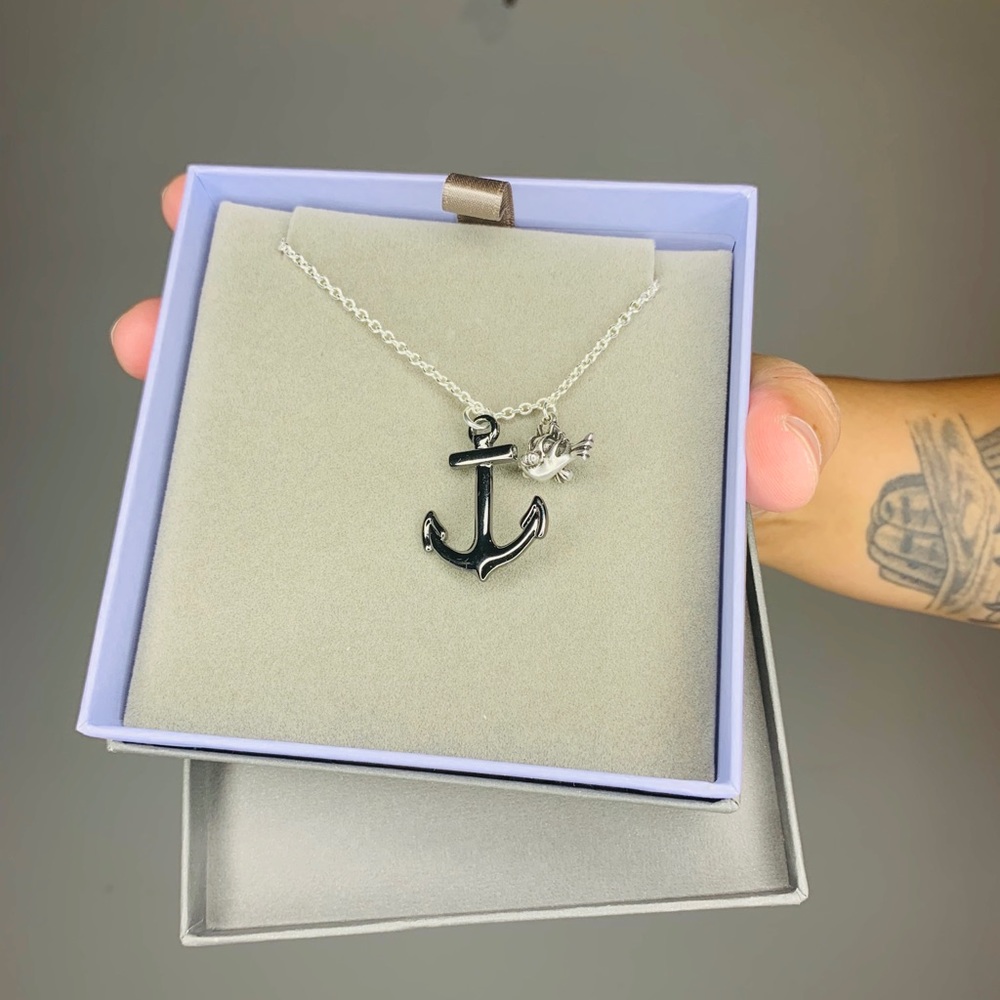 Couture Kingdom Little Mermaid Flounder Necklace